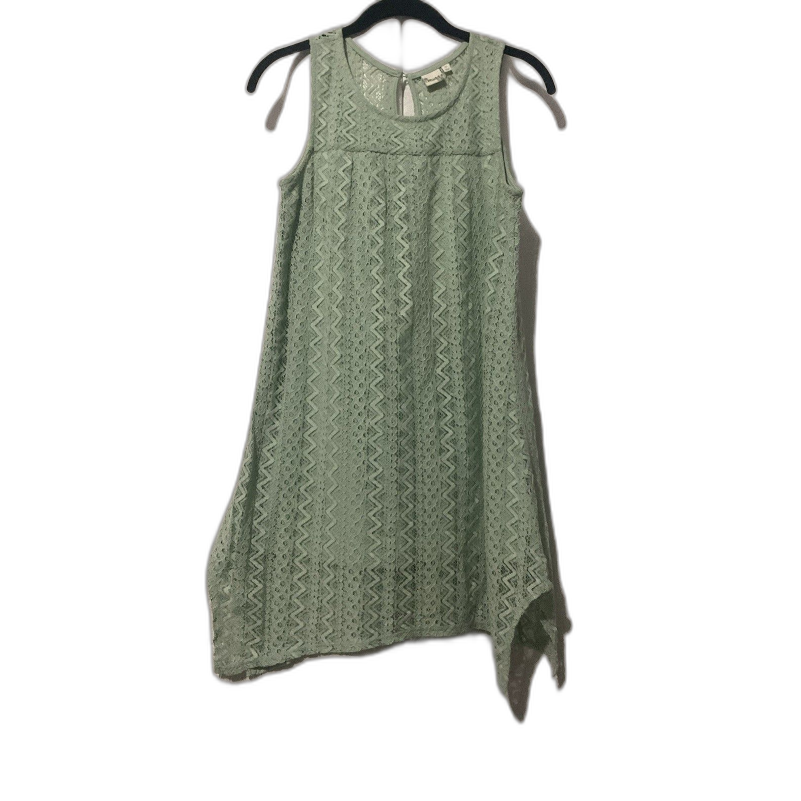 Mudd Freen Lace Dress Jr Size 16 Color Light Green
